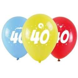 Balony okazjonalne z nadrukiem 40 28cm 3szt - 1
