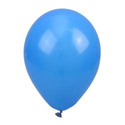 Balony pastelowe jednokolorowe niebieskie 24cm 10s