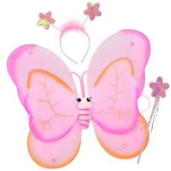 Skrzydełka motyla różowy - 1