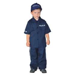 Strój dziecięcy - Policjant lux - rozmiar M - 1