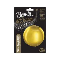 Balon foliowy B&C Kula złota 40cm