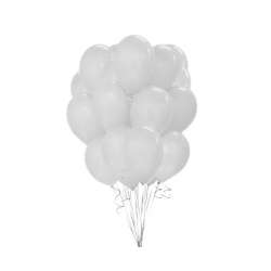Balony B&C metali białe 12"/50szt (CB-MBI5)