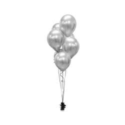 Balony Beauty&Charm platynowe srebrne 30cm 7szt (CB-7LSR) - 1