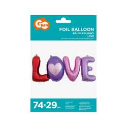 Balon foliowy Love 74x29cm