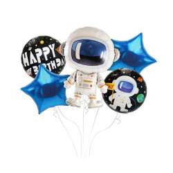 Balon foliowy zestaw Kosmos 5szt (BZ-HKOS) - 1