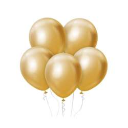 Balony Beauty&Charm platynowe złote 12" /50szt (CB-ZLT5) - 1
