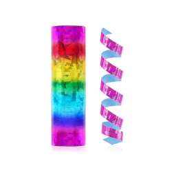 Serpentyna holograficzna tęczowa 4 m - 1