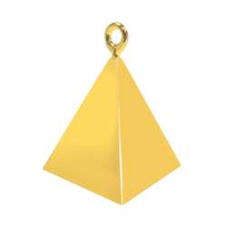 Ciężarek do balonów Piramida złota 110 g (GC-PIZL) - 1