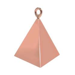 Ciężarek do balonów Piramida różowo-złota 110g (GC-PIRZ) - 1