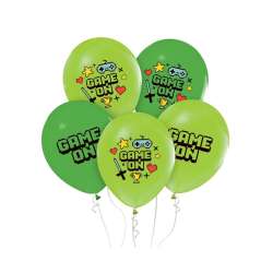 Balony Game On 5szt (94830) - 1