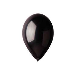 Balony Beauty&Charm metaliki czarne 50szt