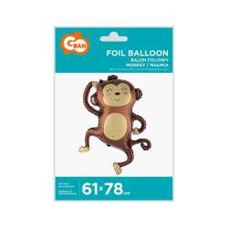 Balon foliowy Małpka 61x78cm - 1