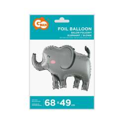 Balon foliowy Słonik 68x49cm