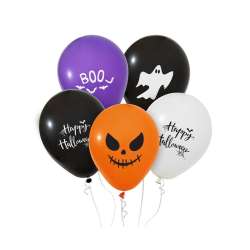 Balony Happy Halloween 5szt