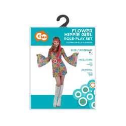 Strój dla dorosłych Kwiecista Hipiska rozm. S