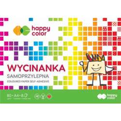 Wycinanka samoprzylepna A4/8K HAPPY COLOR