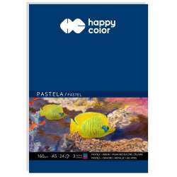 Blok do pasteli A5/24K 3kol 160g HAPPY COLOR - 1