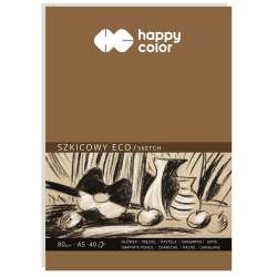 Blok szkicowy eco A5/40K 80g HAPPY COLOR - 1