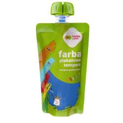 Farba tempera 100ml niebieska HAPPY COLOR - 1