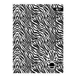 Teczka A4+ z gumką Black&White zebra HAPPY COLOR