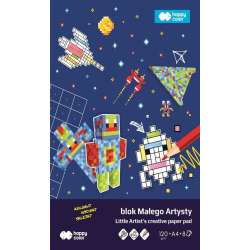Blok małego artysty A4 8 ark Pixi Planet