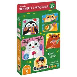 CzuCzu Puzzle Reniferek i przyjaciele dla dzieci