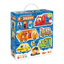 CzuCzu Pierwsze puzzle Pojazdy 28 elementów (5902983493617) - 1