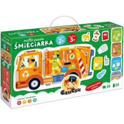 Moto puzzle Śmieciarka 2+, 3+