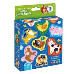 CzuCzu Puzzle do pary Moje Zwierzątka 18m+