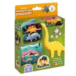 CzuCzu Puzzle Fantastyczne Dinozaury 3+