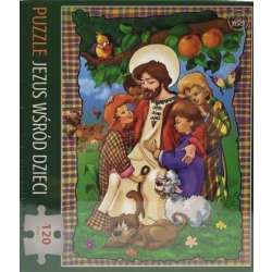 Puzzle 120 - Jezus wśród dzieci