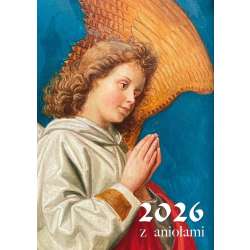 Kalendarz 2026 ścienny z aniołami - 1
