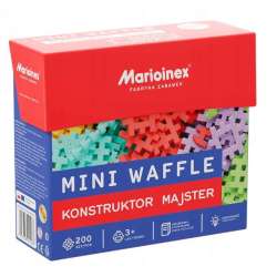 Klocki Mini Waffle - Konstruktor Majster 200 elementów (GXP-850459) - 1