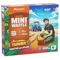 Mini Waffle 50el Farmer Traktor z pługiem