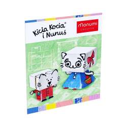 Kolorowanka do składania. Kicia Kocia i Nunuś