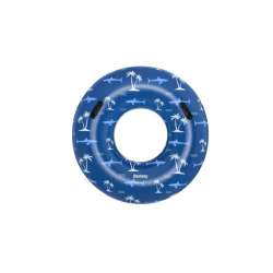 Koło do pływania z uchwytami 1,19m niebieskie (GXP-874747) - 1