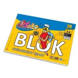 Blok rysunkowy A4 80g 20 kartek