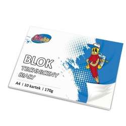 Blok techniczny A4 170g 10 kartek