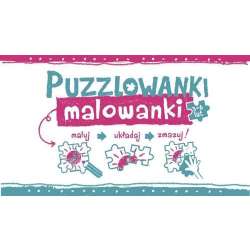 Puzzlowanki Malowanki 3-6 lat Maluj, ukadaj, zmazuj - 7
