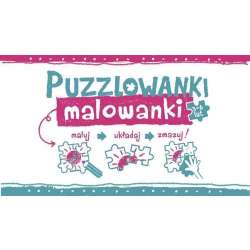 Puzzlowanki Malowanki 3-6 lat Maluj, ukadaj, zmazuj - 7