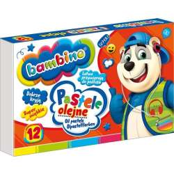 Pastele olejne 12 kolorów BAMBINO (5903235003110)