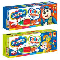 Farby plakatowe 10 kolorów 20ml MAJEWSKI p5, mix cena za 1 szt (5903235005008)
