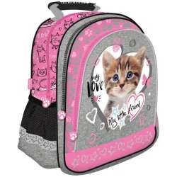 Plecak szkolny 15 My Little Friend kot różowy (5903235205026) - 1