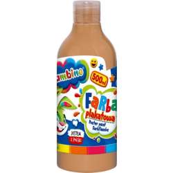 Farba plakatowa w butelce 500 ml cielista bambino (5903235628825) - 1