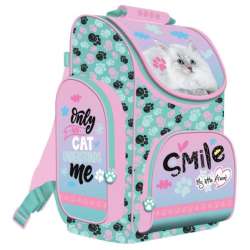 PROMO Tornister szkolny My Little Friend pastelowy kot / pastel cat (5903235642685)