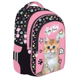 Plecak szkolny BPL-58 My Little Friend różowy kot / pink cat (5903235642746) - 1