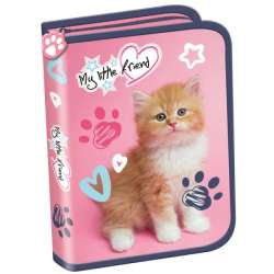 PROMO Piórnik dwuklapkowy bez wyposażenia My Little Friend Ginger Kitty (5903235650284) - 1