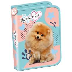 PROMO Piórnik dwuklapkowy bez wyposażenia My Little Friend Fluffy Dog (5903235650369) - 1