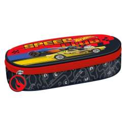 PROMO Piórnik saszetka usztywniona z wewnętrzną klapką PC-01 Hot Wheels (5903235650833) - 1