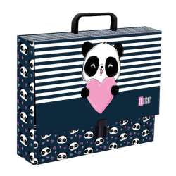 Teczka z rączką szeroka A4 XL STRIGHT Love Panda (5903235655128) - 1
